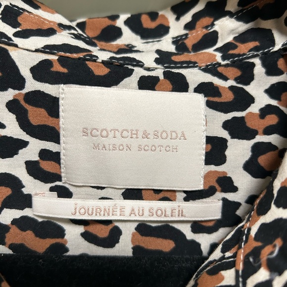 Scotch & Soda Leopard Print Blouse - Picture 4 of 7